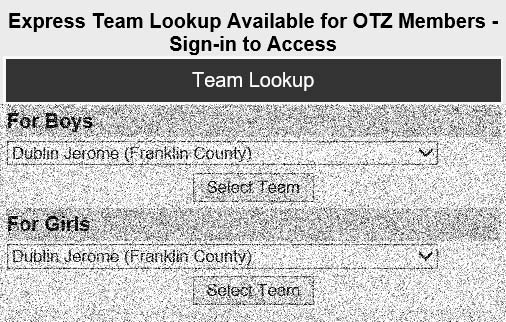Team Lookup